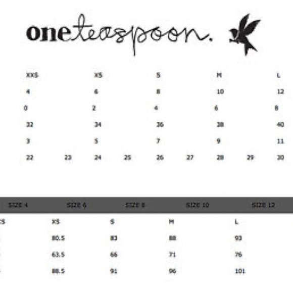 One Teaspoon Dress Off Shoulder San Cerena Studded Cuff Tunic Dress (D1) - Picture 4 of 6